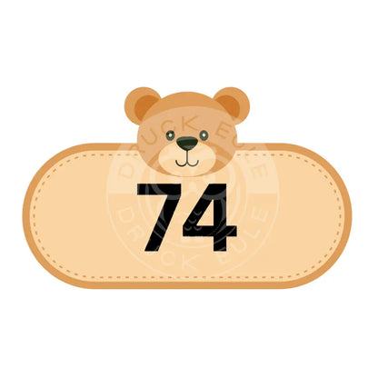 Bügelbild Bär 56-74