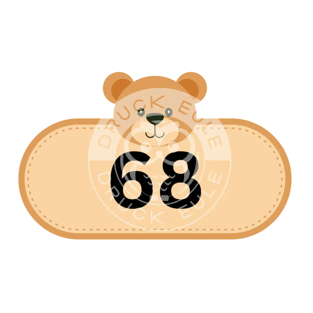 Bügelbild Bär 56-74 Bügelbild