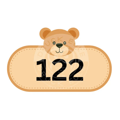 Bügelbild Bär 98-122