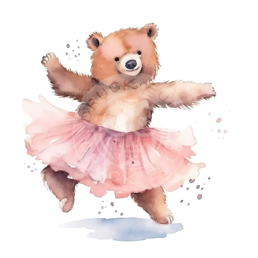 Bügelbild Ballett Tiere 152-5