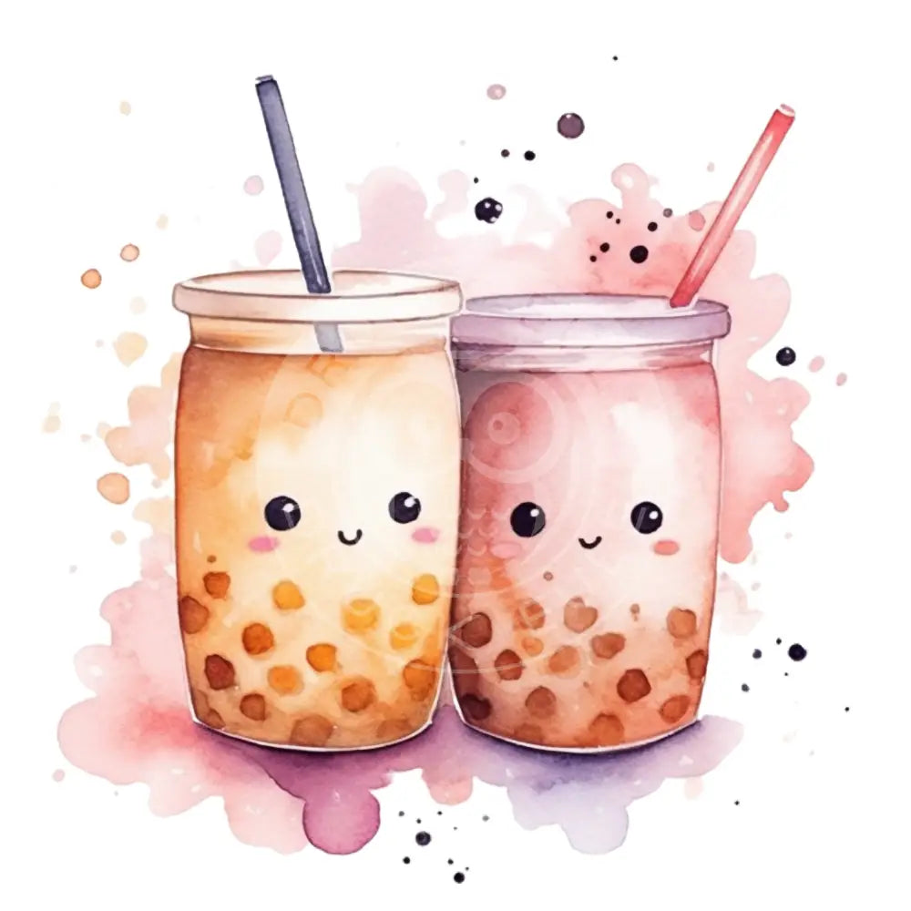 Bügelbild Bubble Tea 298-16