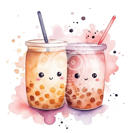 Bügelbild Bubble Tea 298-16