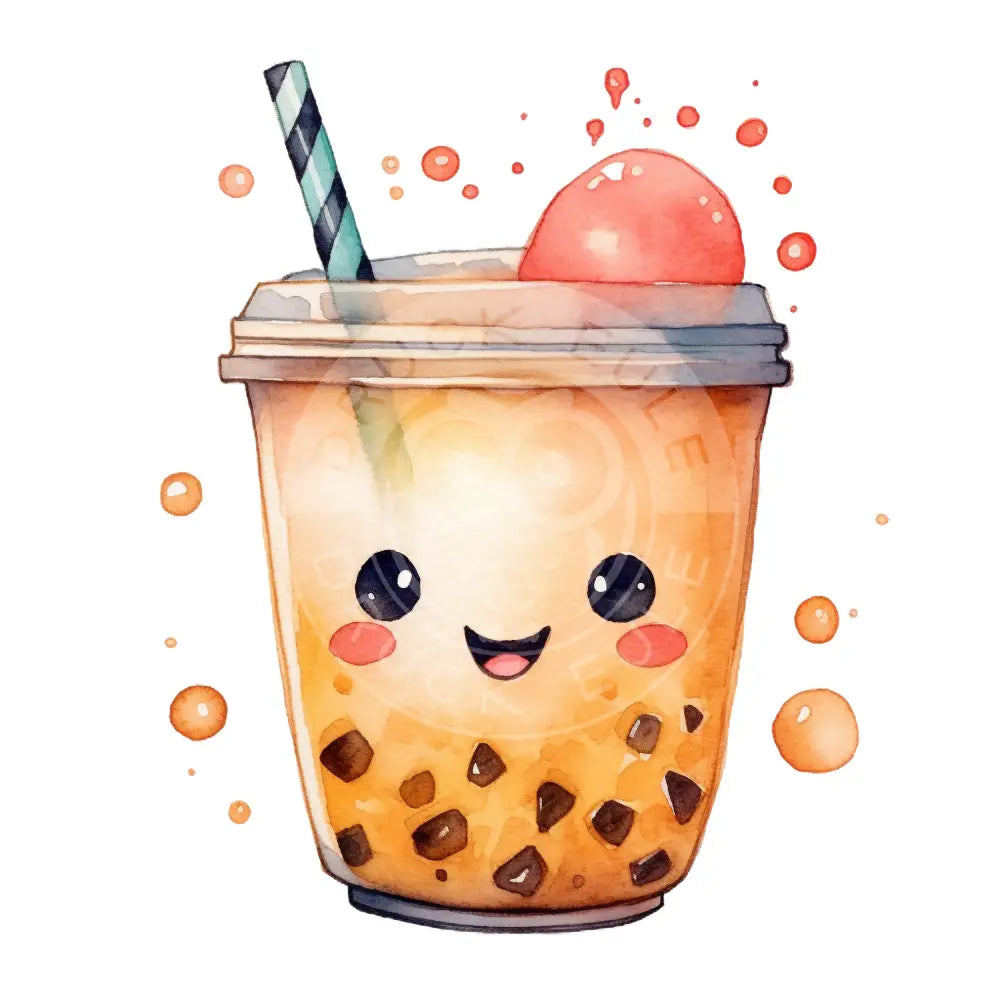 Bügelbild Bubble Tea 298-2A