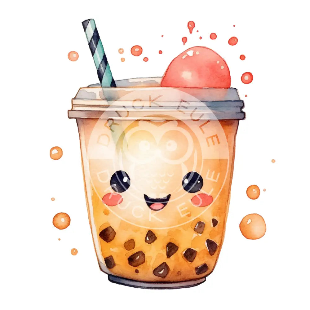 Bügelbild Bubble Tea 298-2A