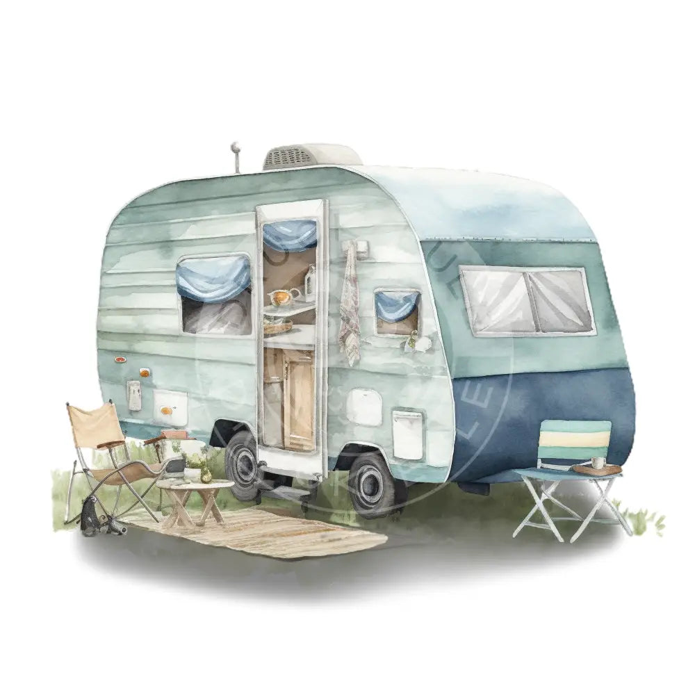 Bügelbild Camping 99-23