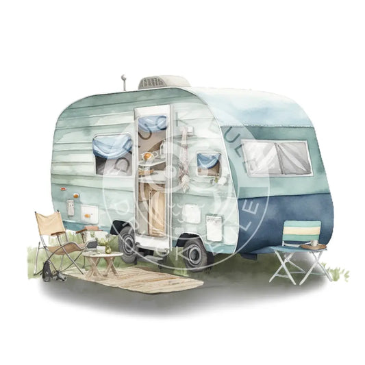 Bügelbild Camping 99-23