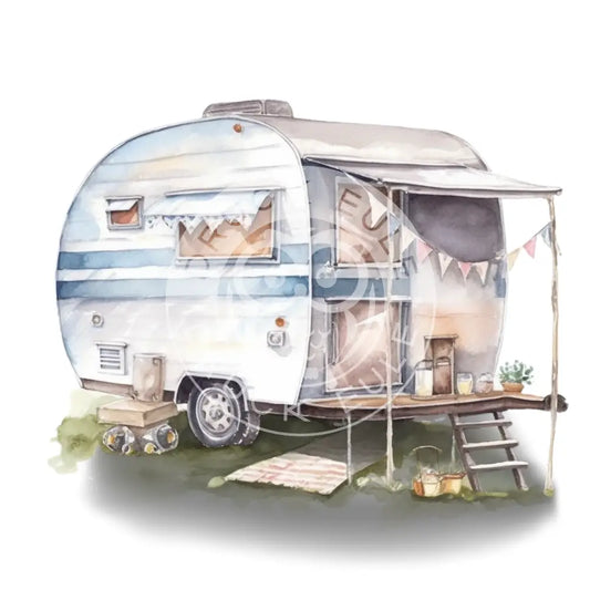 Bügelbild Camping 99-24