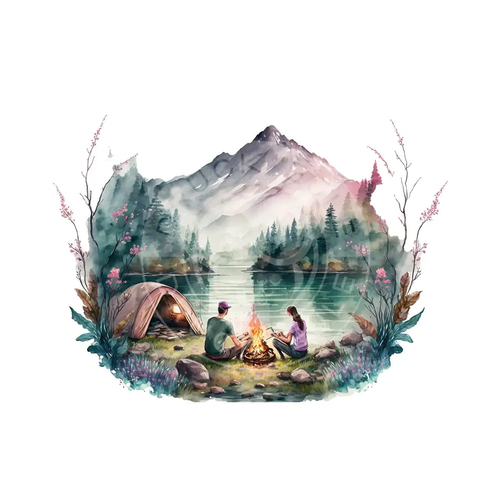 Bügelbild Camping 99-3