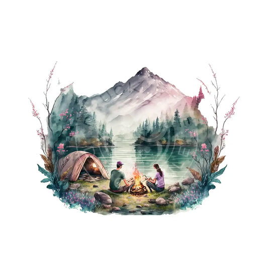 Bügelbild Camping 99-3