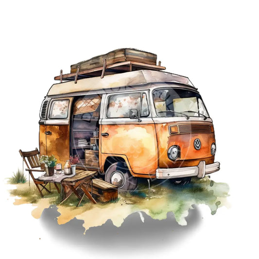 Bügelbild Camping 99-6