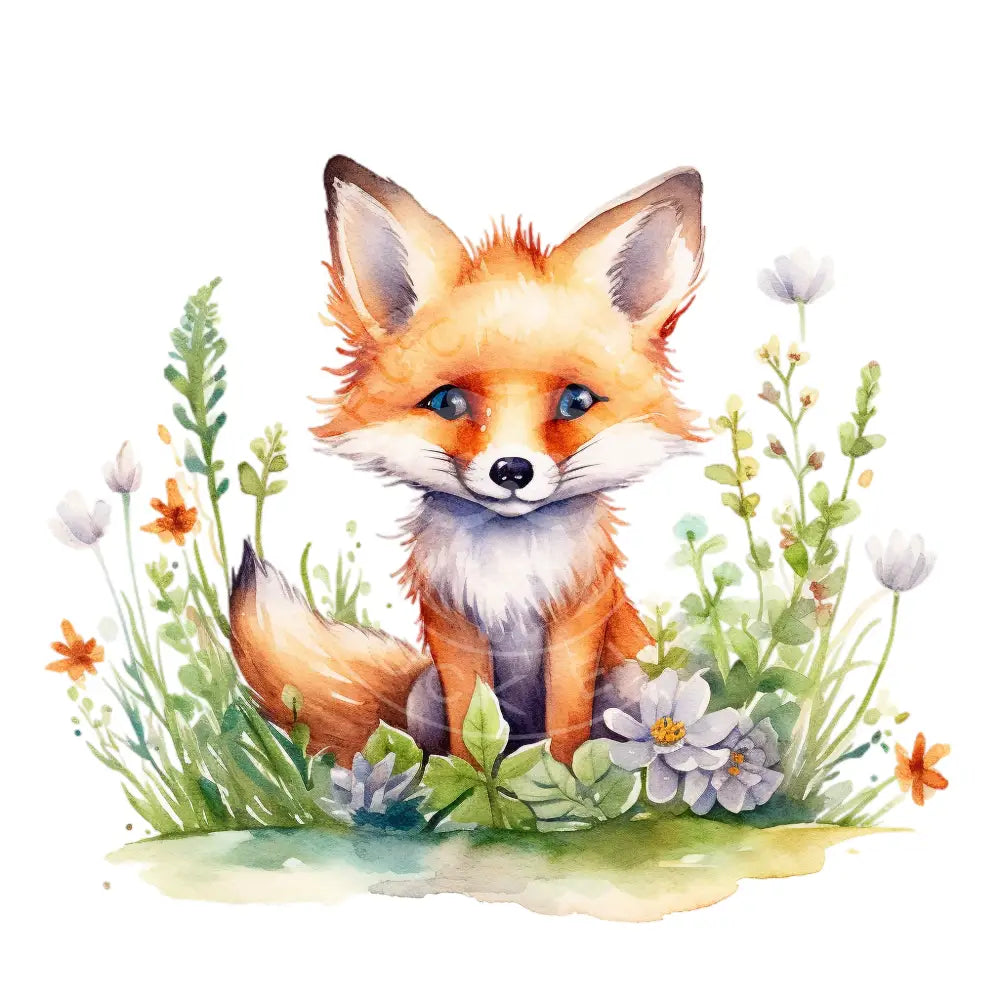 Bügelbild Cartoon Fuchs 212-15