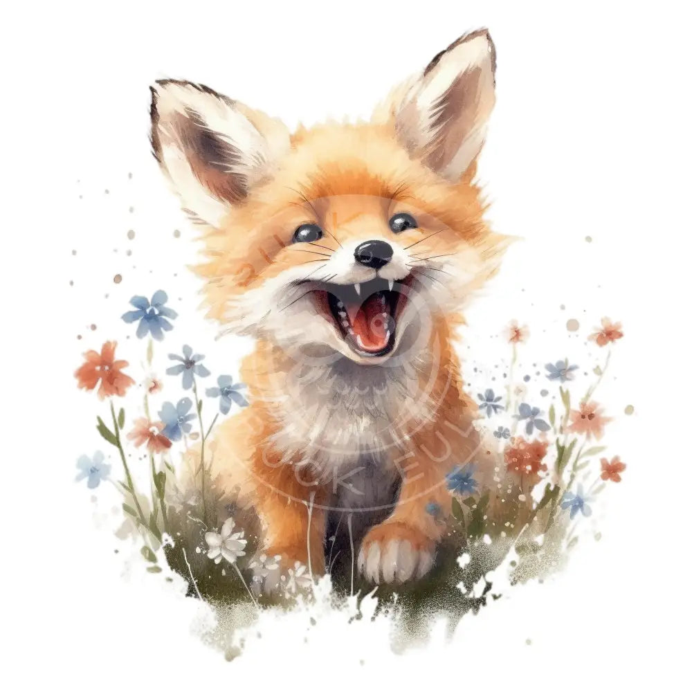 Bügelbild Cartoon Fuchs 212-2