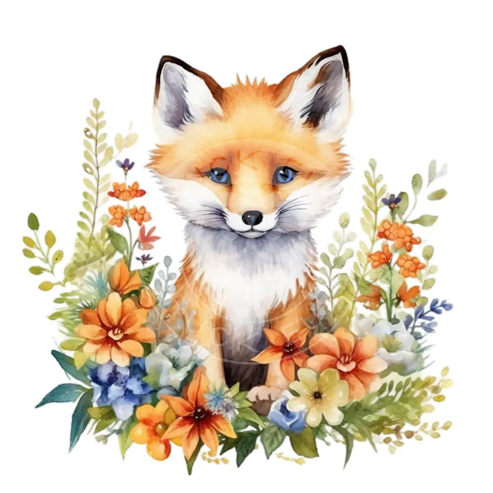 Bügelbild Cartoon Fuchs 212-24