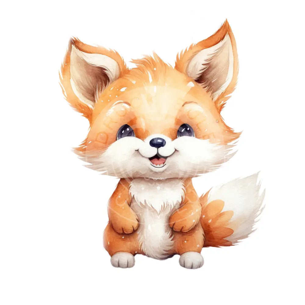 Bügelbild Cartoon Fuchs 212-4