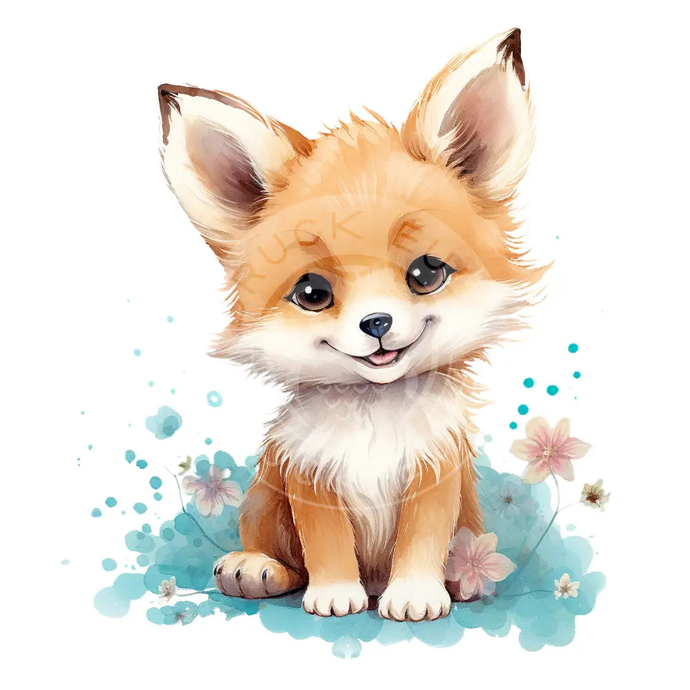 Bügelbild Cartoon Fuchs 212-5