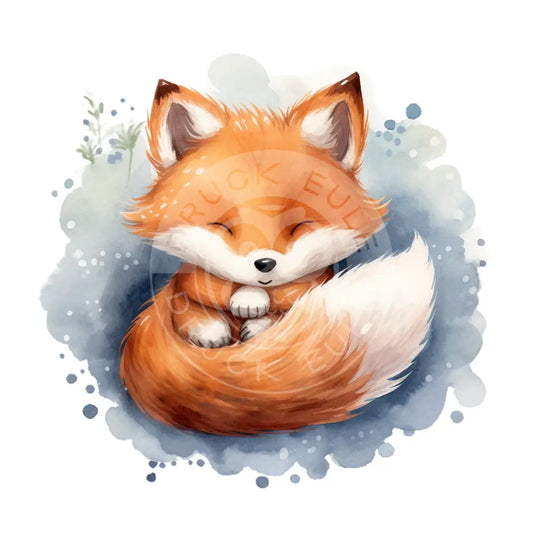 Bügelbild Cartoon Fuchs 212-8