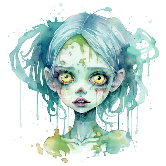 Bügelbild Cartoon Zombies 427-1