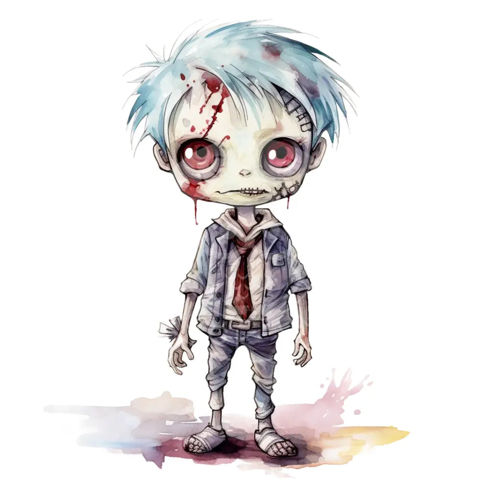 Bügelbild Cartoon Zombies 427-10