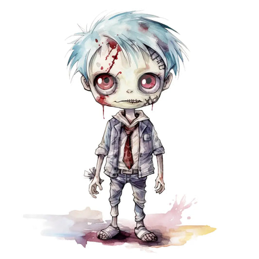 Bügelbild Cartoon Zombies 427-10