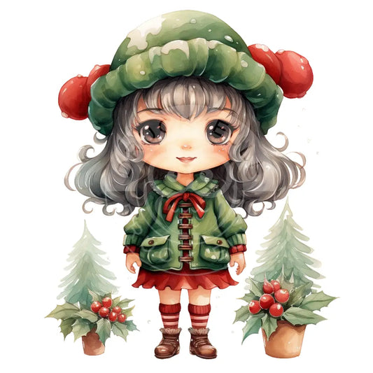 Bügelbild Christmas Fairy 671-9 bügelbild