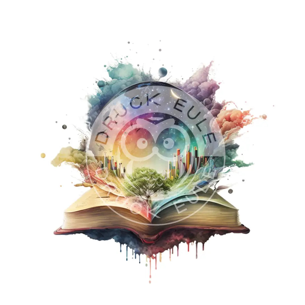 Bügelbild Cozy Books 23.1