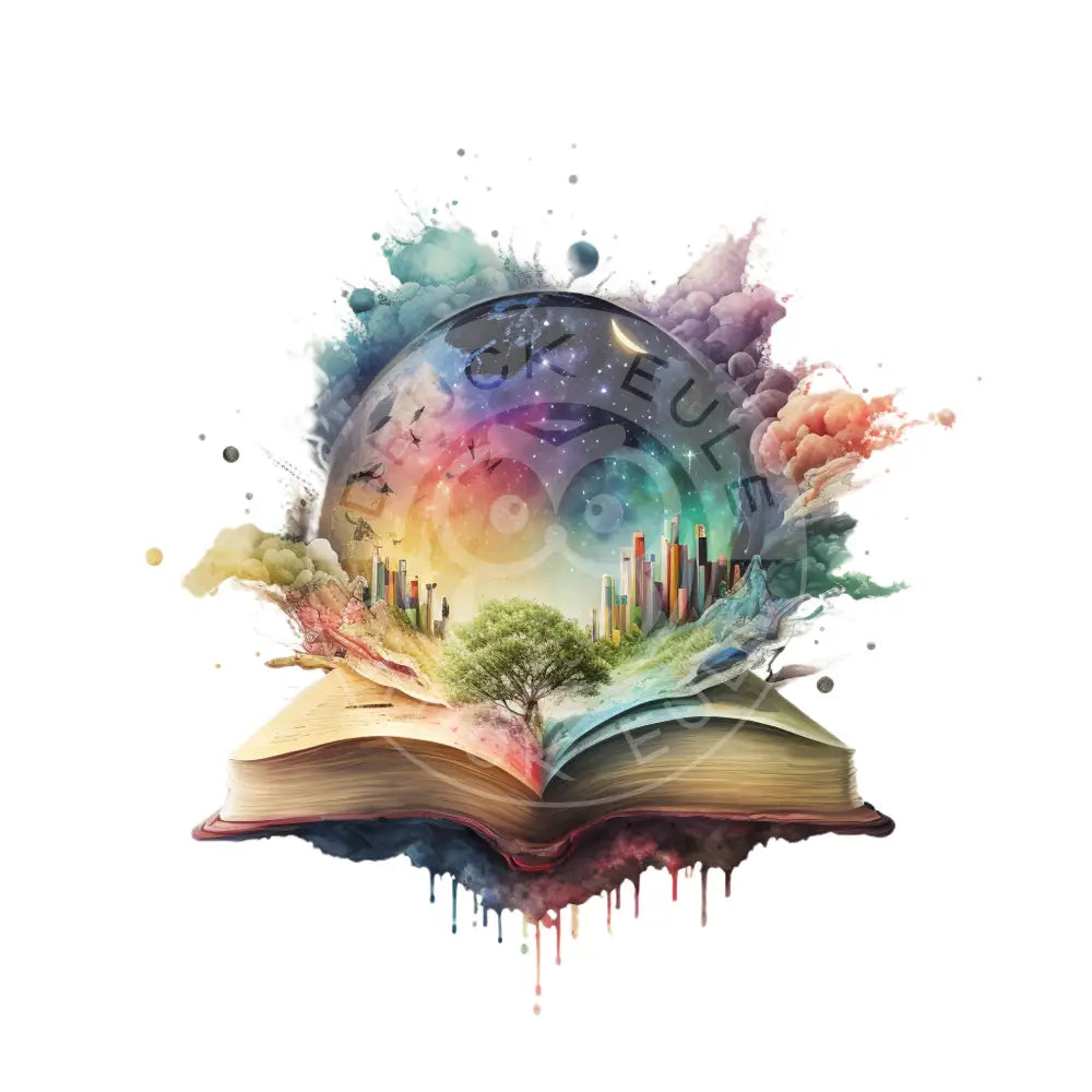 Bügelbild Cozy Books 23.1