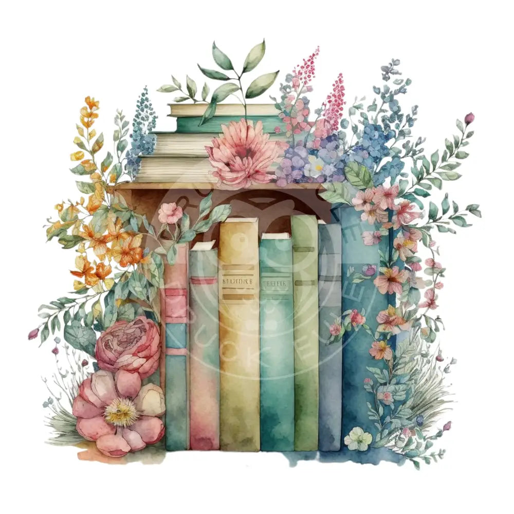 Bügelbild Cozy Books 23.11