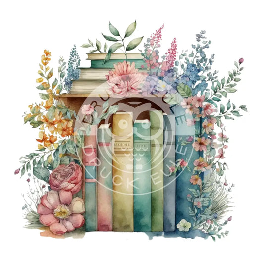 Bügelbild Cozy Books 23.11