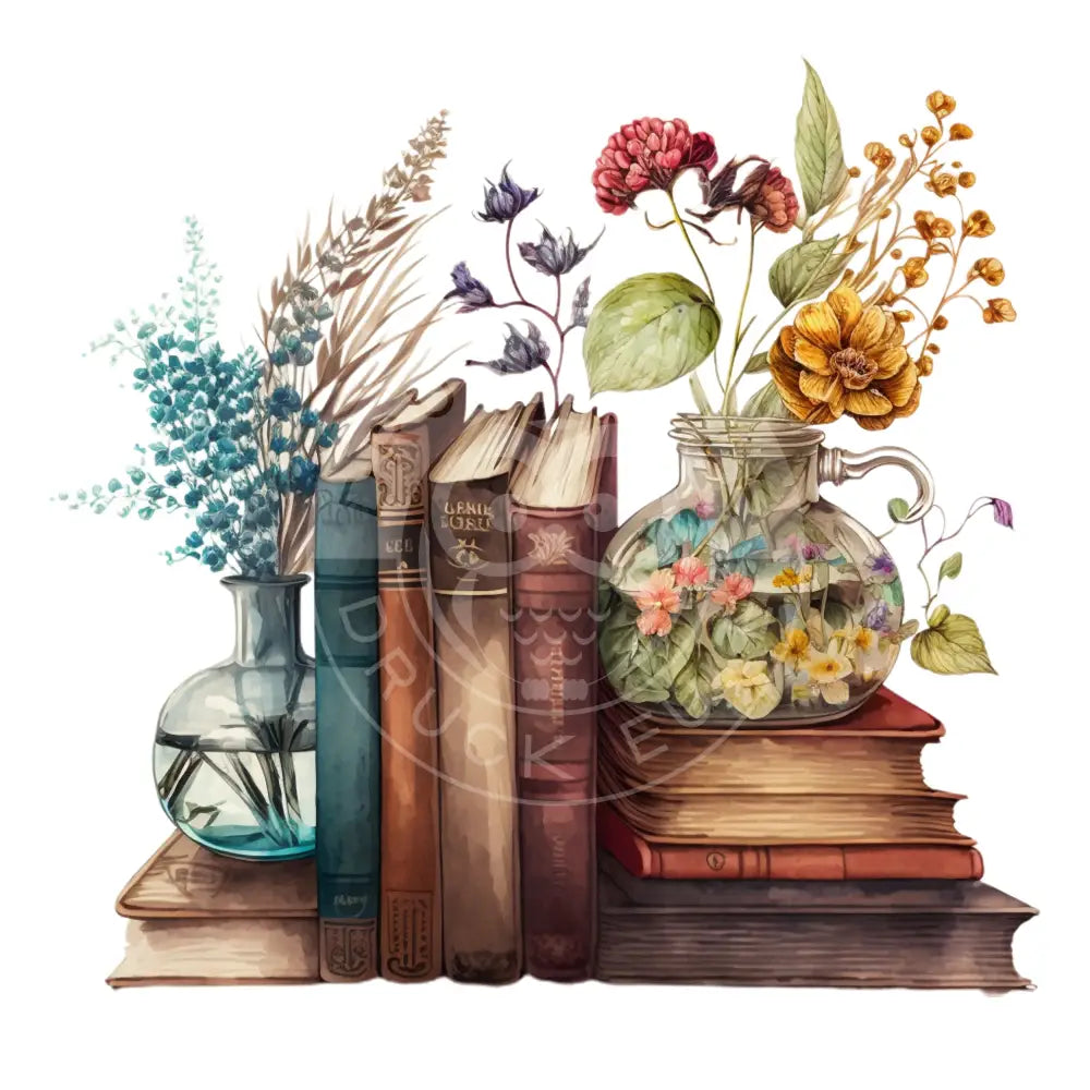 Bügelbild Cozy Books 23.23