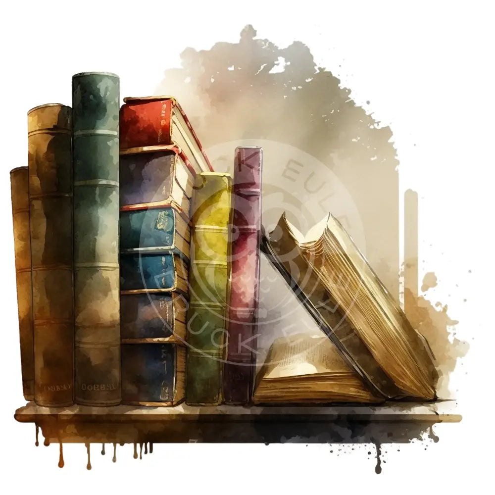 Bügelbild Cozy Books 23.15