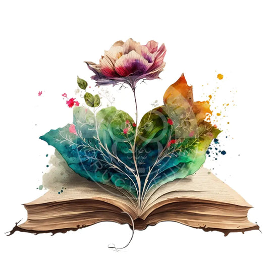 Bügelbild Cozy Books 23.16