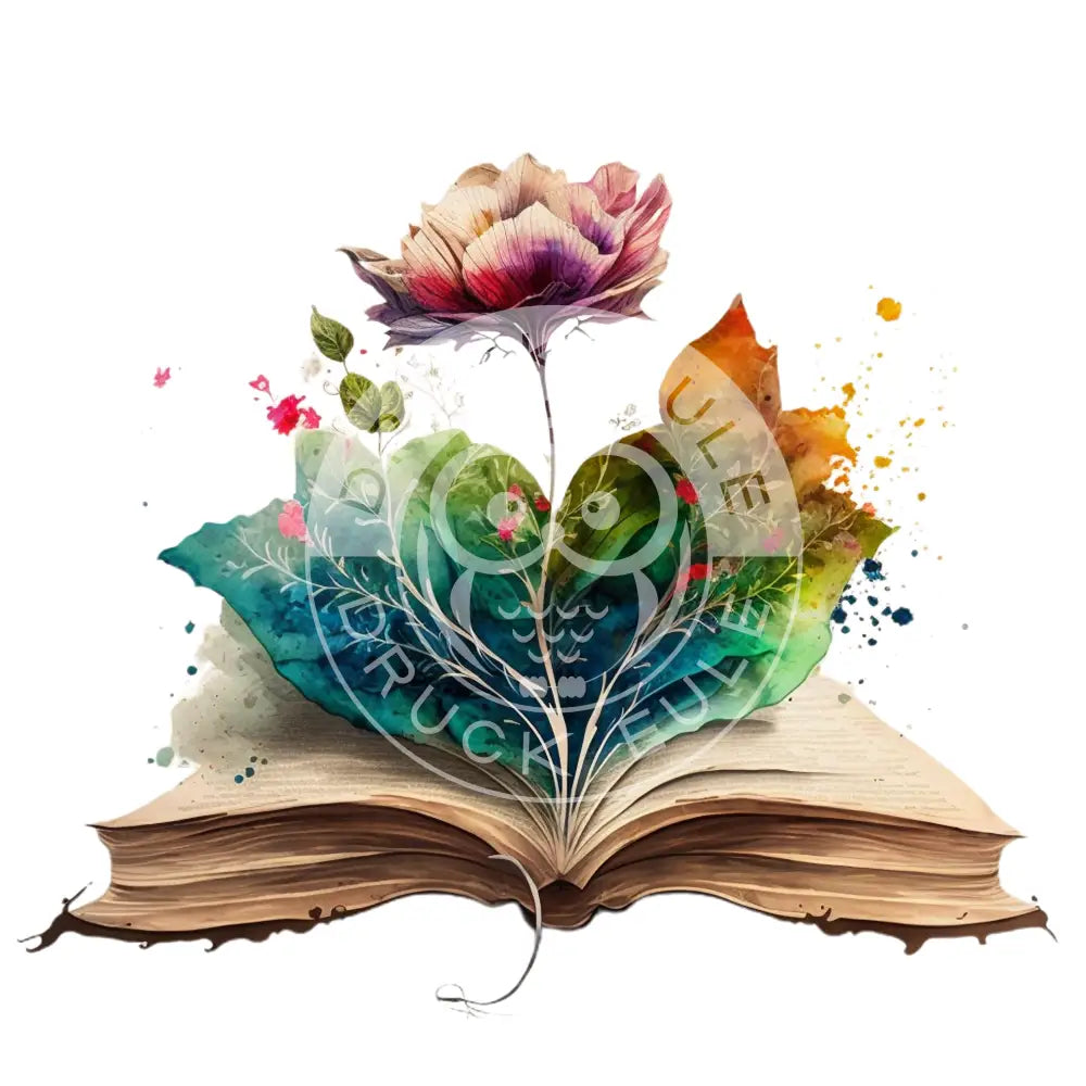 Bügelbild Cozy Books 23.16