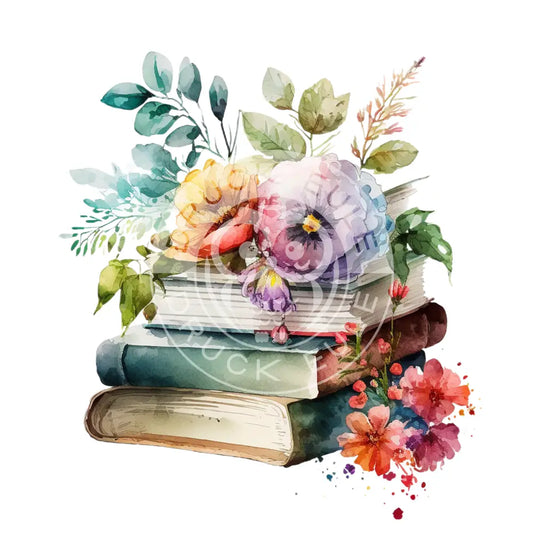 Bügelbild Cozy Books 23.17