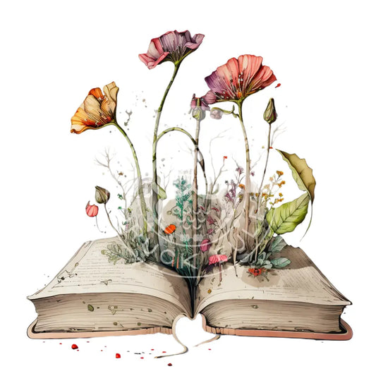 Bügelbild Cozy Books 23.18