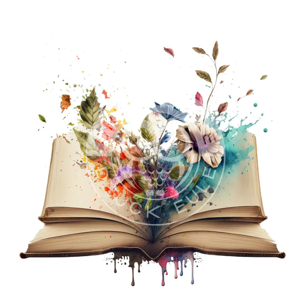 Bügelbild Cozy Books 23.19