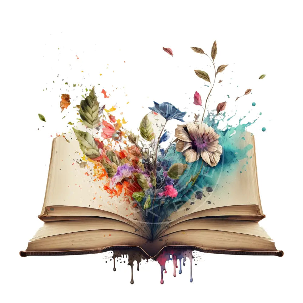 Bügelbild Cozy Books 23.19