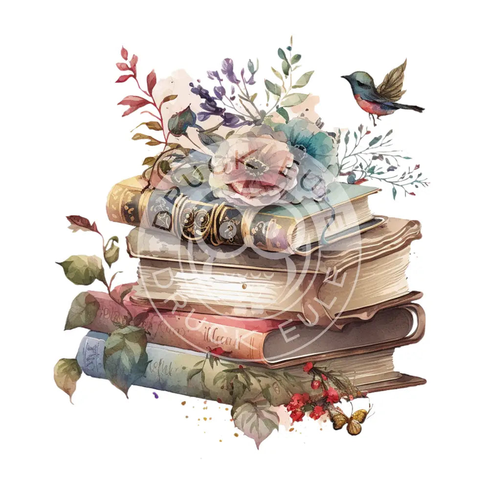 Bügelbild Cozy Books 23.21