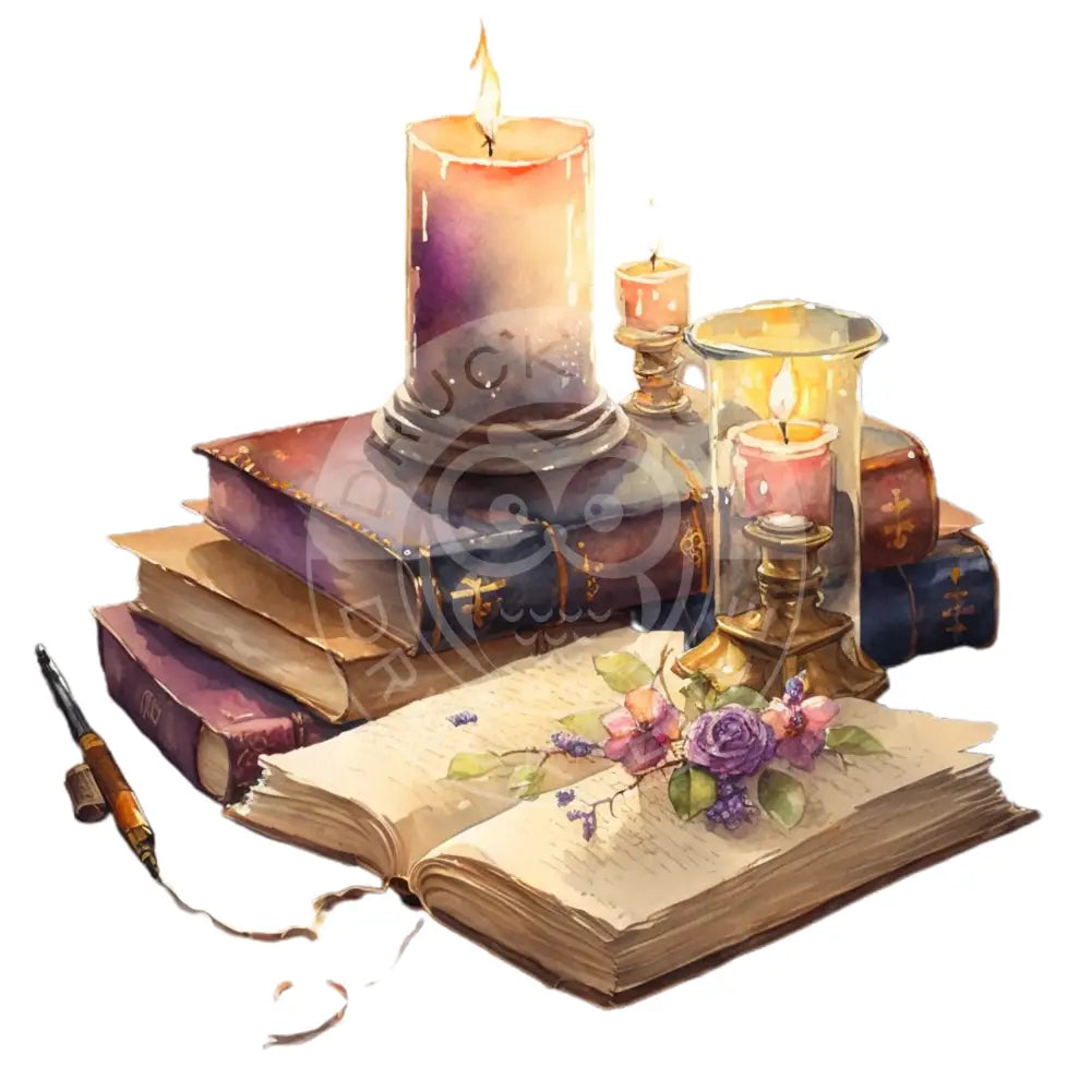 Bügelbild Cozy Books 23.26