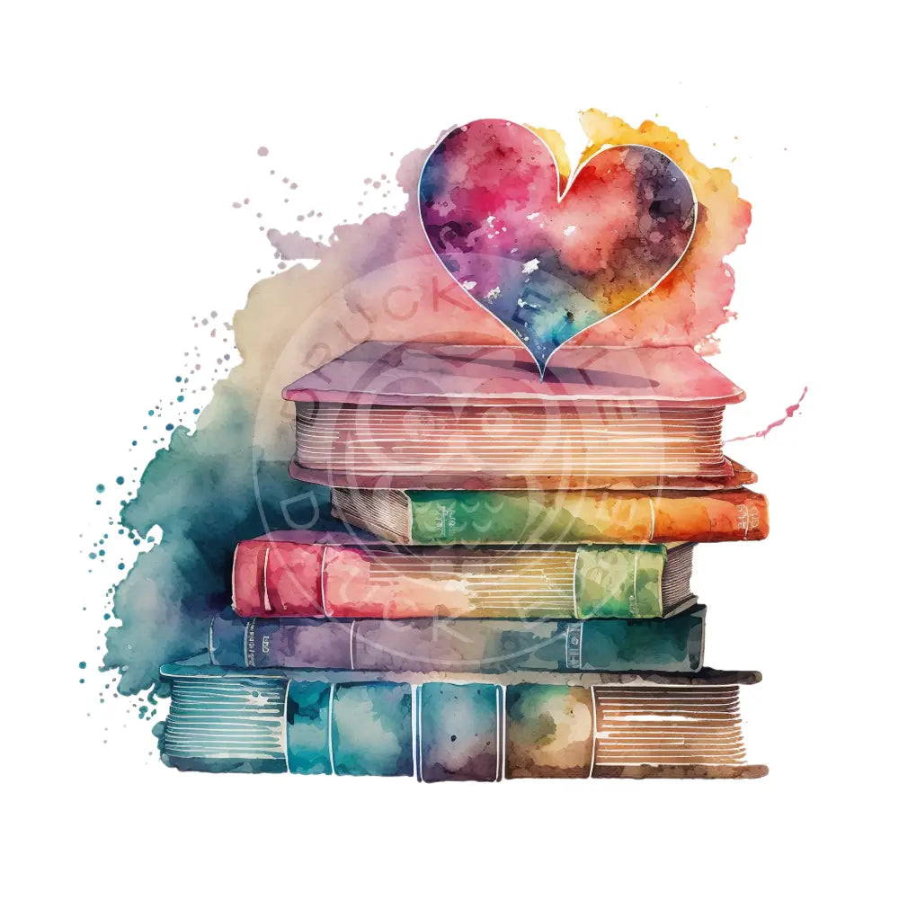 Bügelbild Cozy Books 23.27