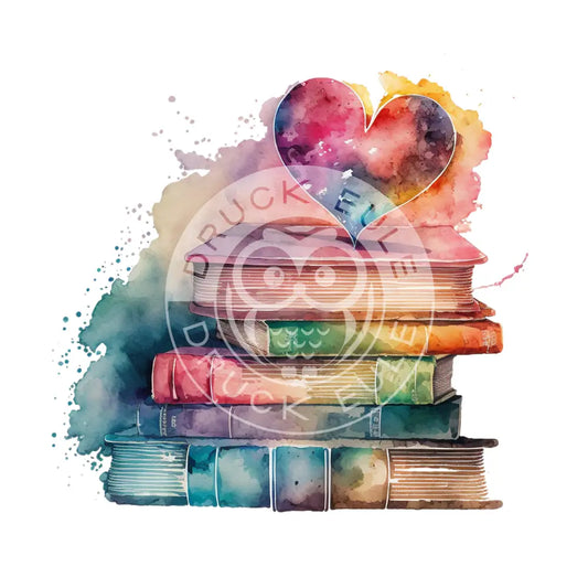 Bügelbild Cozy Books 23.27