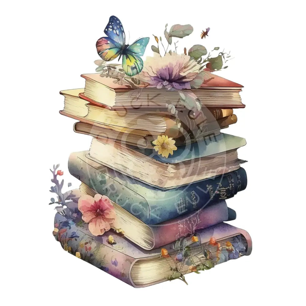 Bügelbild Cozy Books 23.28