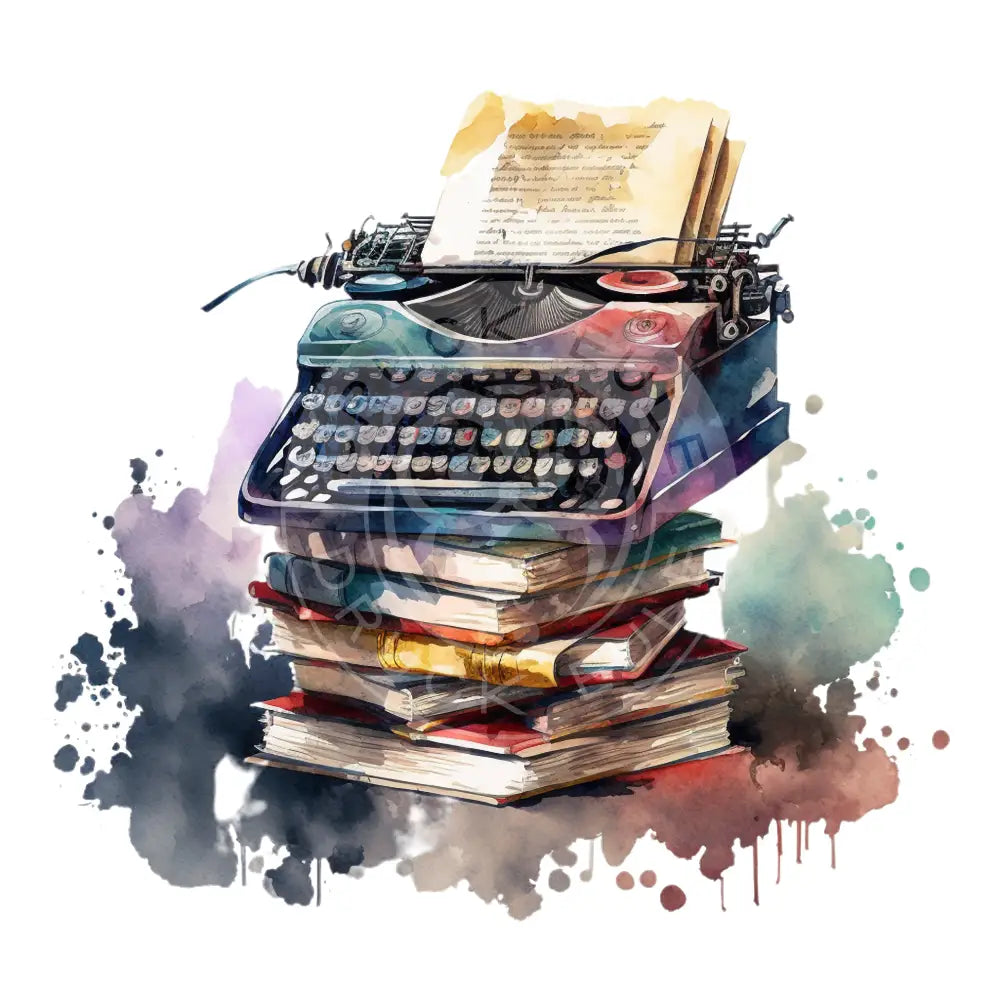 Bügelbild Cozy Books 23.29