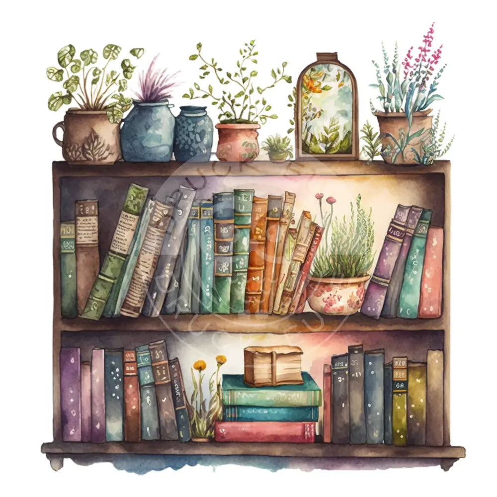 Bügelbild Cozy Books 23.3