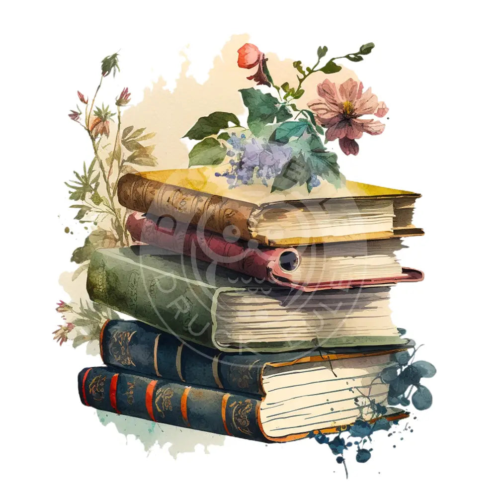 Bügelbild Cozy Books 23.30