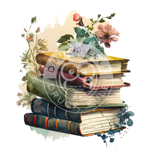 Bügelbild Cozy Books 23.30