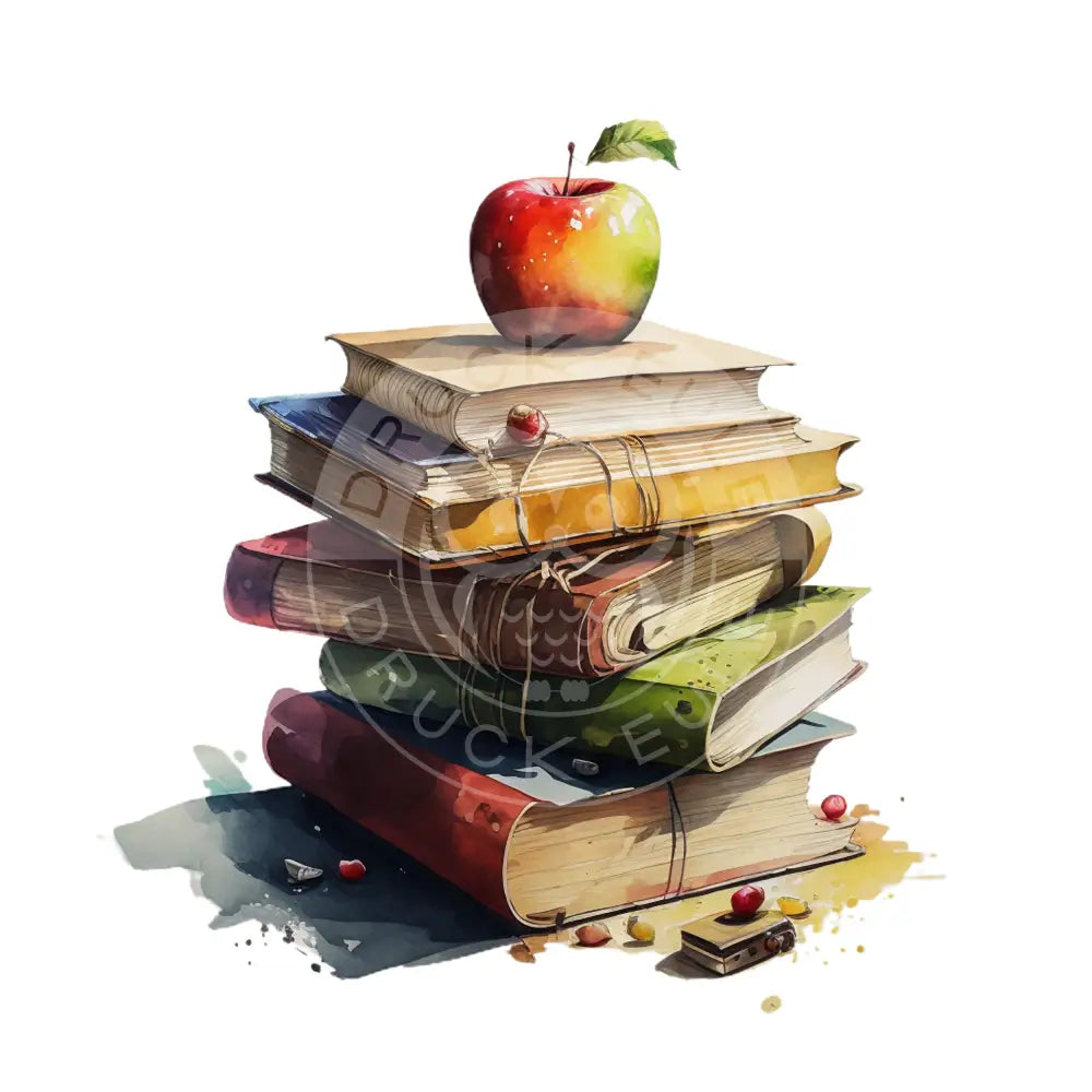 Bügelbild Cozy Books 23.31