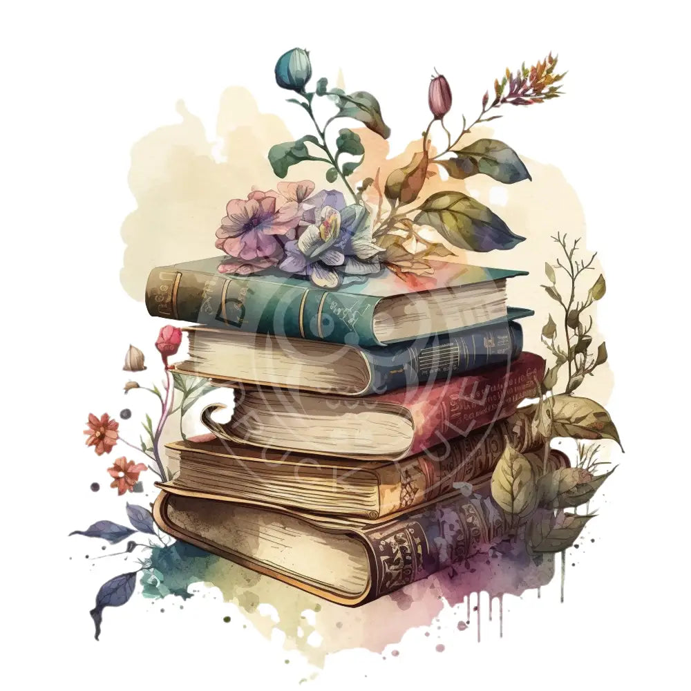 Bügelbild Cozy Books 23.32