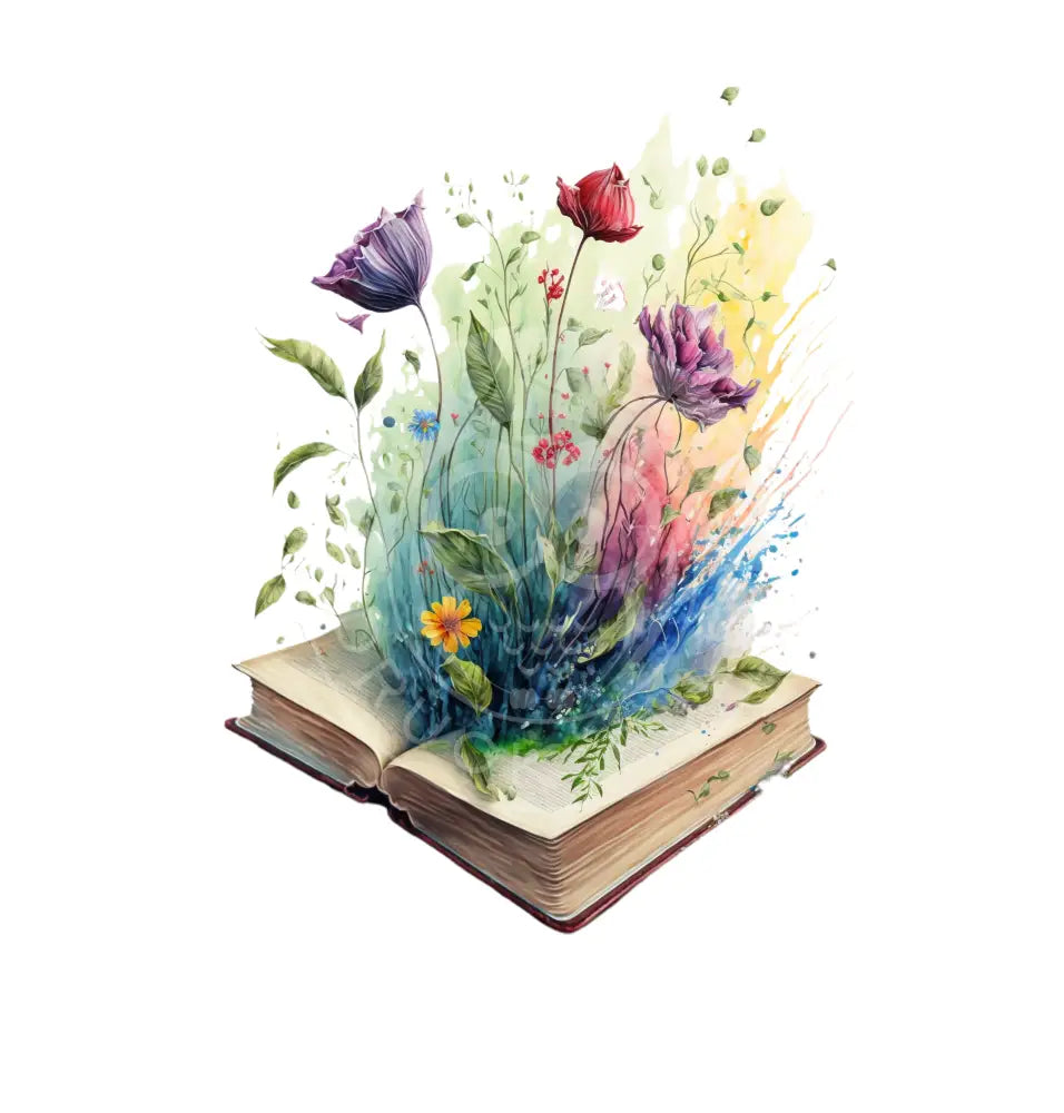 Bügelbild Cozy Books 23.34
