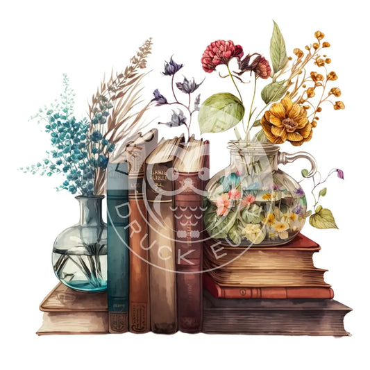 Bügelbild Cozy Books 23.23