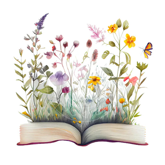 Bügelbild Cozy Books 23.8